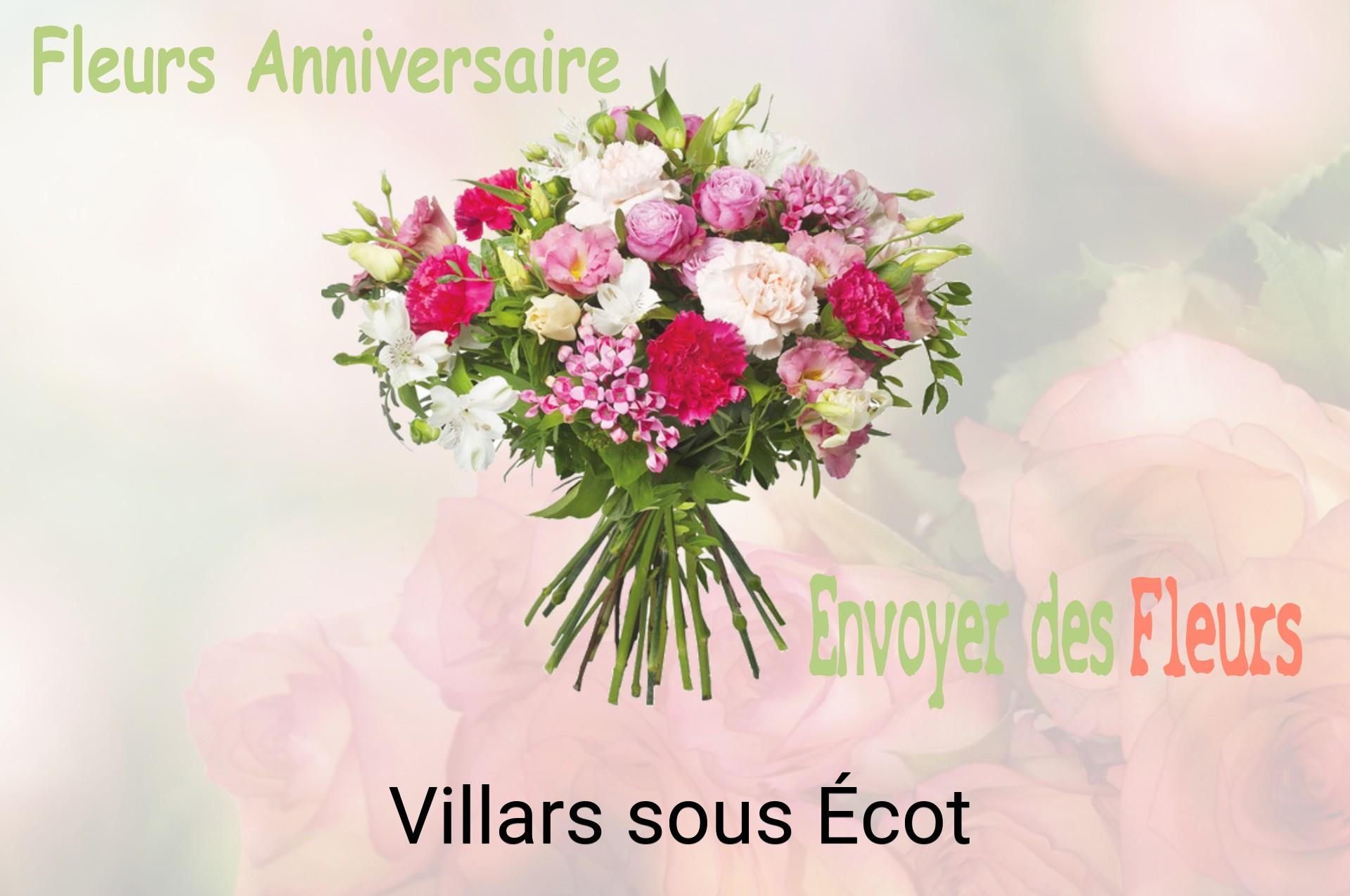 Bouquet de fleurs d’anniversaire livré à Villars-sous-Écot